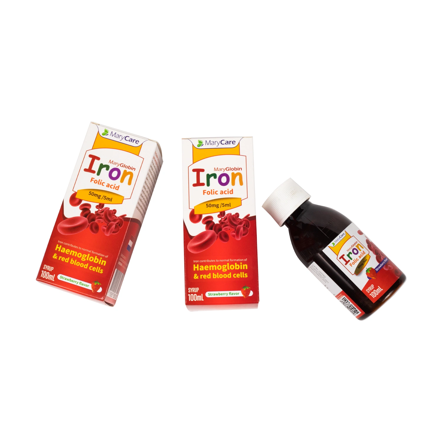 Iron Tonic bénéfiques pour la santé de sirop de 100ml