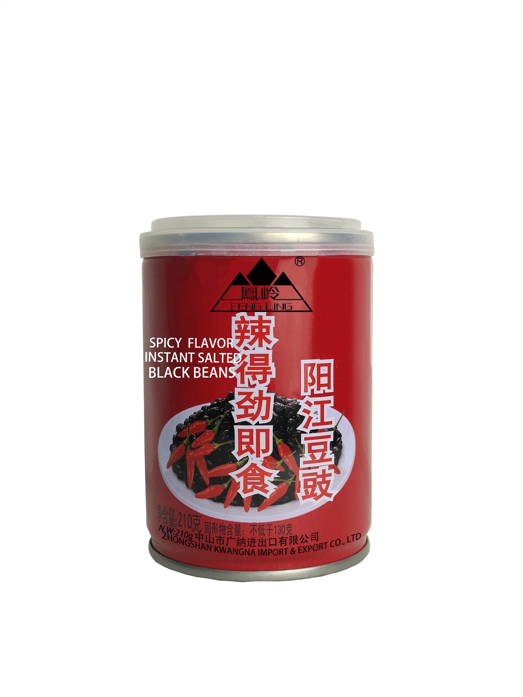 210g Fengling Salted Black Beans Instant Spicy Flavor Chinese Delicious Food