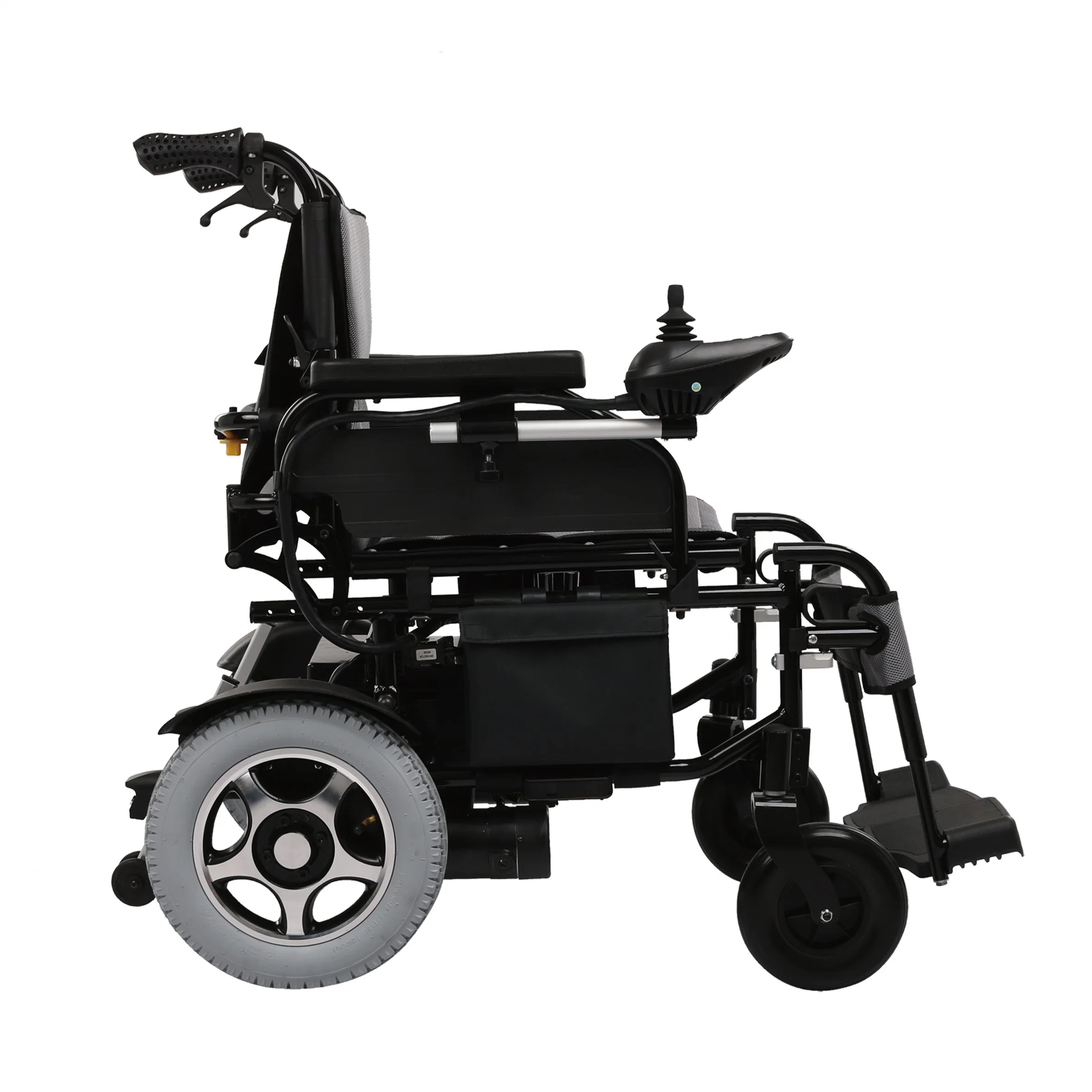 P4 Ultra Strong Healthcare 12" Lightweight Electric Folding Bluetooth Power Wheelchair for Sale