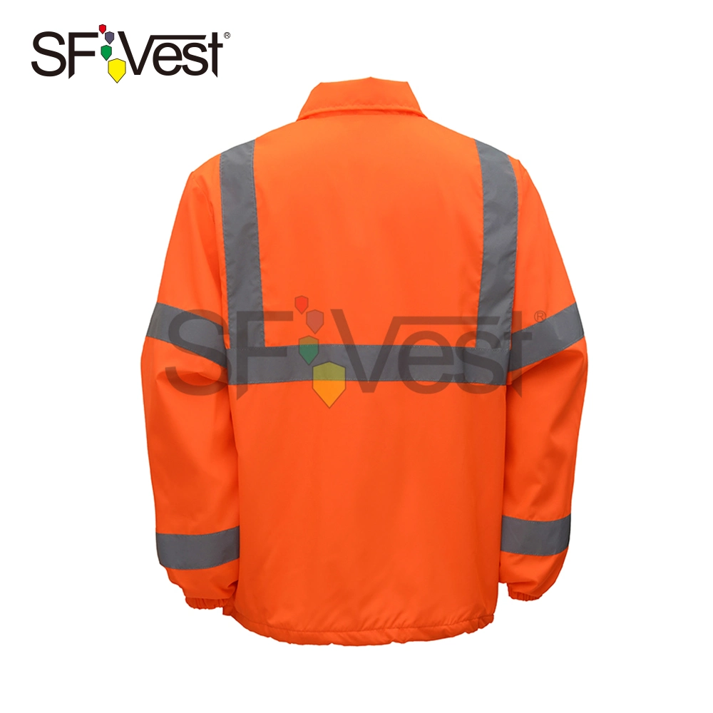 2020 Polyester Soft Fabric Spring Wear Hi Vis Road Safety Product Working Without Hood