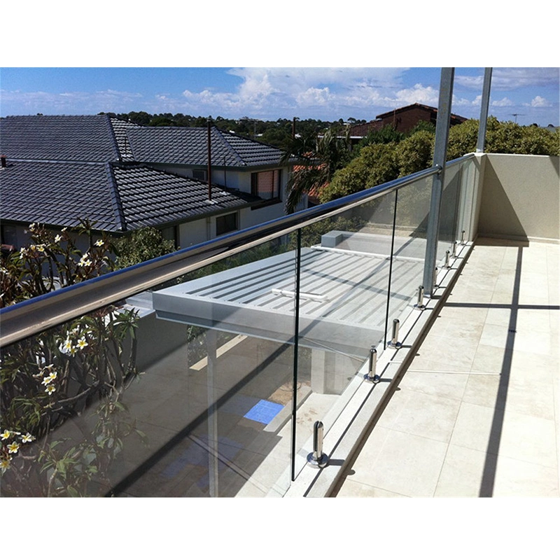 15mm 19mm Stainless Steel Railing/ U Channel Glass Balustrade / Glass Clamps for Balustrade