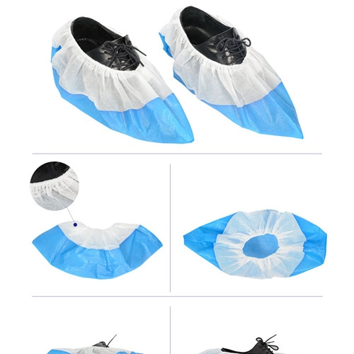 Medical Anti Slip Overshoes Non Woven Disposable Medical Shoe Covers