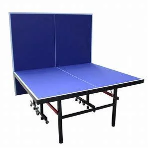 Indoor Folding Tennis Table with HDF Thickness, Ping Pong Game Table for Recreational Activities