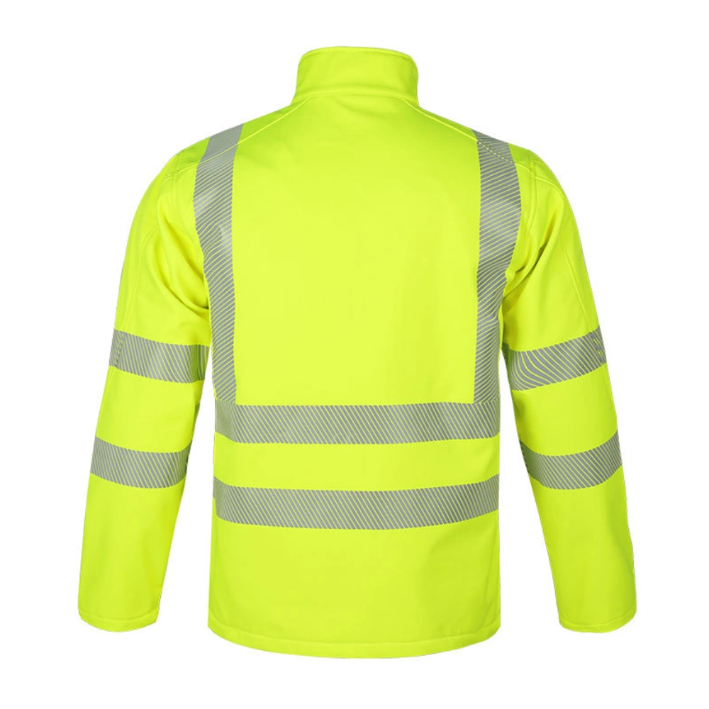 Stay Safe and Visible with Our High-Visibility Yellow Reflective Jacket &ndash; Perfect for Construction and Road Workers