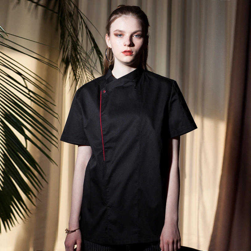 High quality/High cost performance Wholesale/Supplier Short Sleeve Chef Uniforms Summer Restaurant Workwear