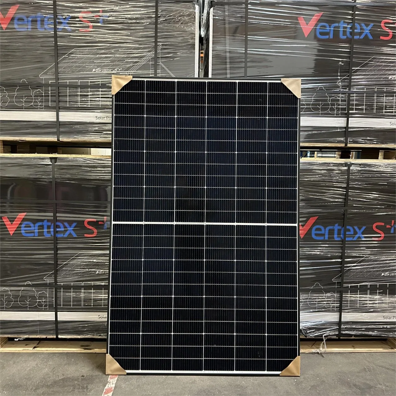 Trina Vertex S Tsm Neg9r. 28 Solar Panels 420W 430W 435W 440W 445W 450W N Type Dual Glass PV Module Black Frame Mono Solar Panel