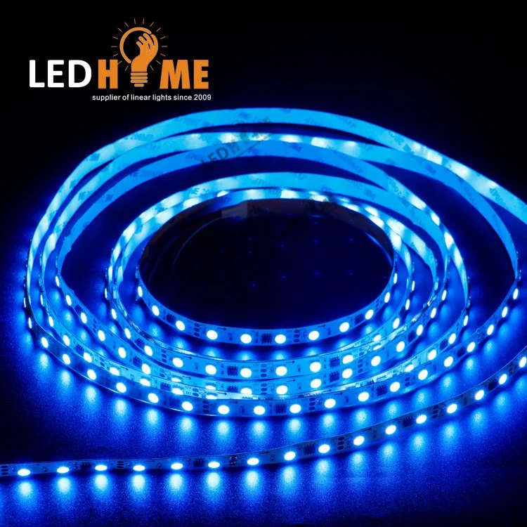 Decorative Light RGB Multi-Color Tape SMD5050 Flexible LED Strips 14.4W/M From China