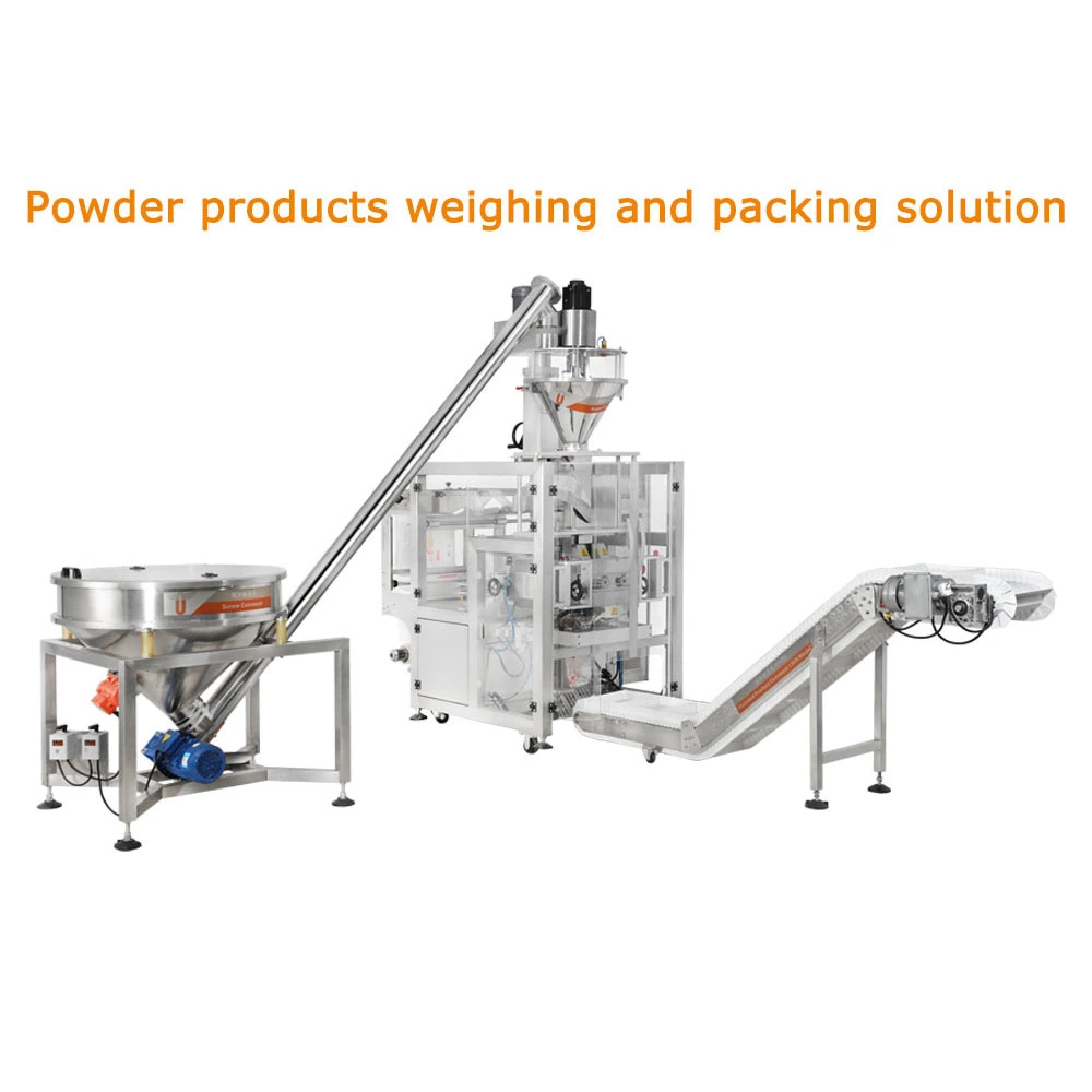 Ls-Gx-100/200 OEM/ODM Round Type Stainless Steel 304 Auto Powder Filler and Auger Feeder Packaging System Without Scale