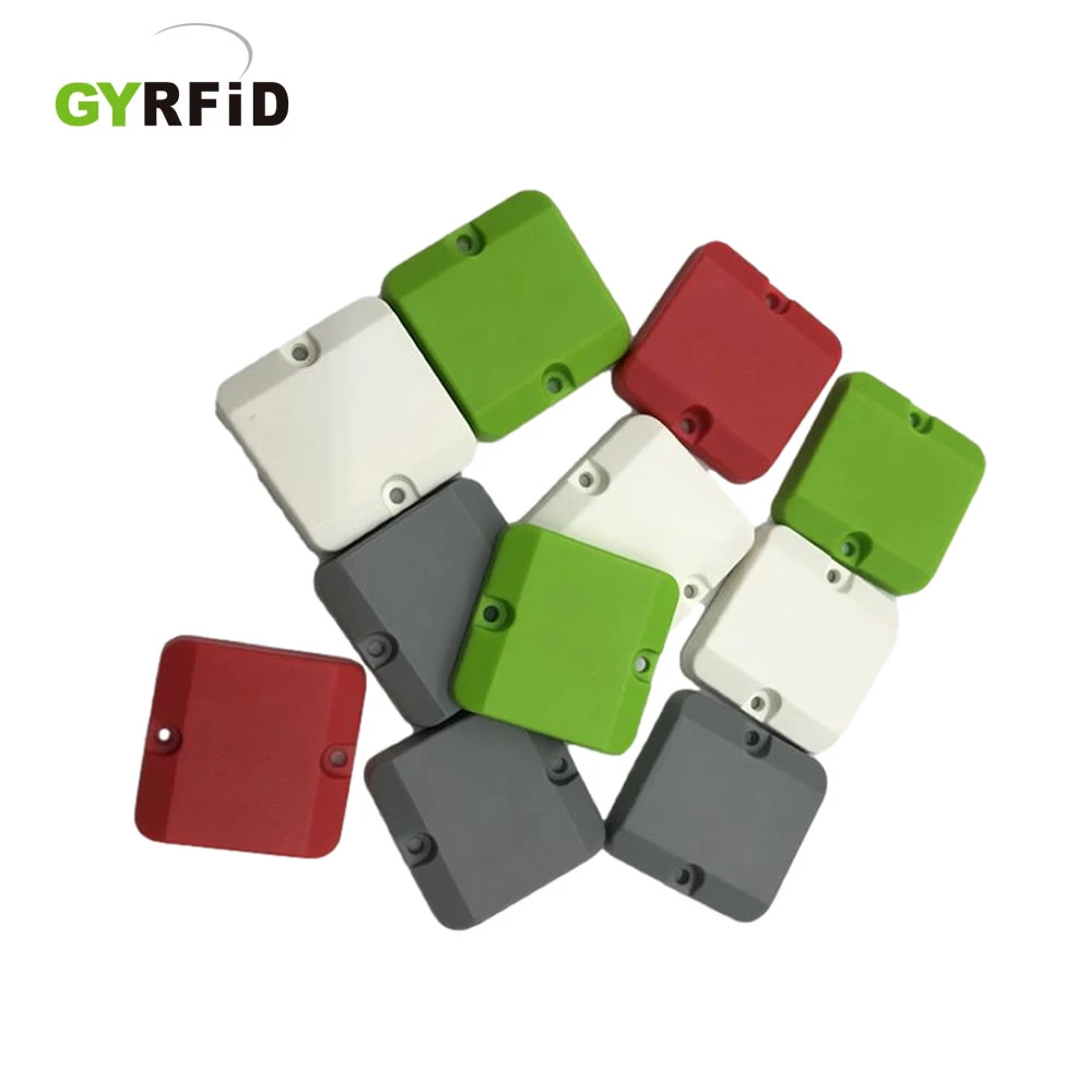 Gyrfid 42mm Square Icode Slix2 RFID Metal Tag for Identification Mea42