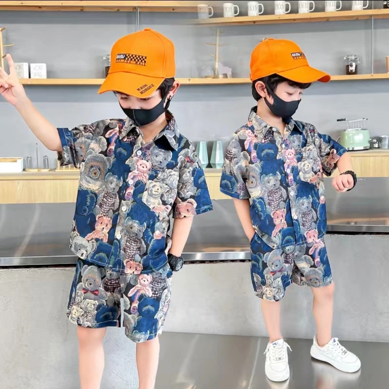 Innovative Children's Apparel Designs From Chinese Manufacturers Boy's Summer Suit