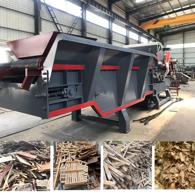 Feeding Inlet Is 1400*600 mm and The Capacity Is 18-24 T/H Wood Crusher