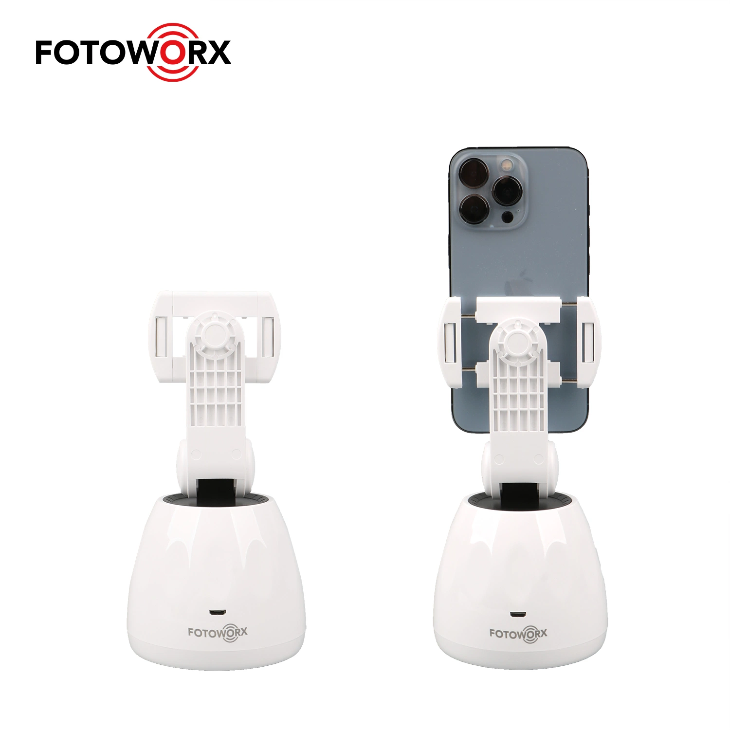 Fotoworx Smart Shooting Gimbal Head for Tripod Smartphone Live Streaming