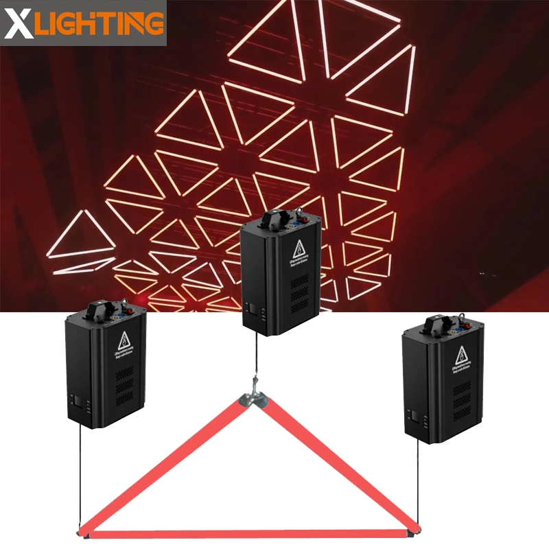 Professional DMX 512 Winches Kinetic Ball Lamp LED Ball System Stage 3D Ball Lighting Tube