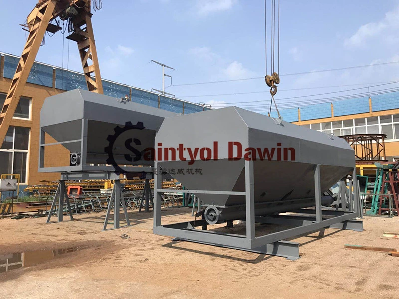 Economic Customized Horizontal Silo Low Level Silo for Bulk Grains with Auto Discharging Weighing System