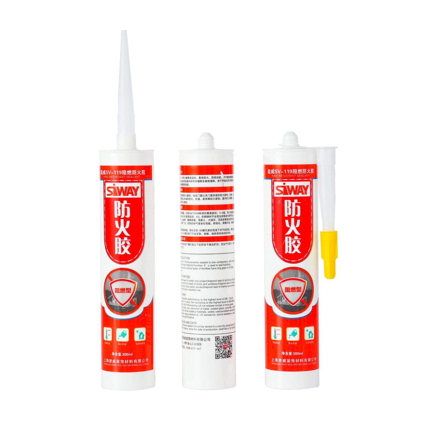 Siway Quick Dry Fireproof Silicone Sealant Manufacturer