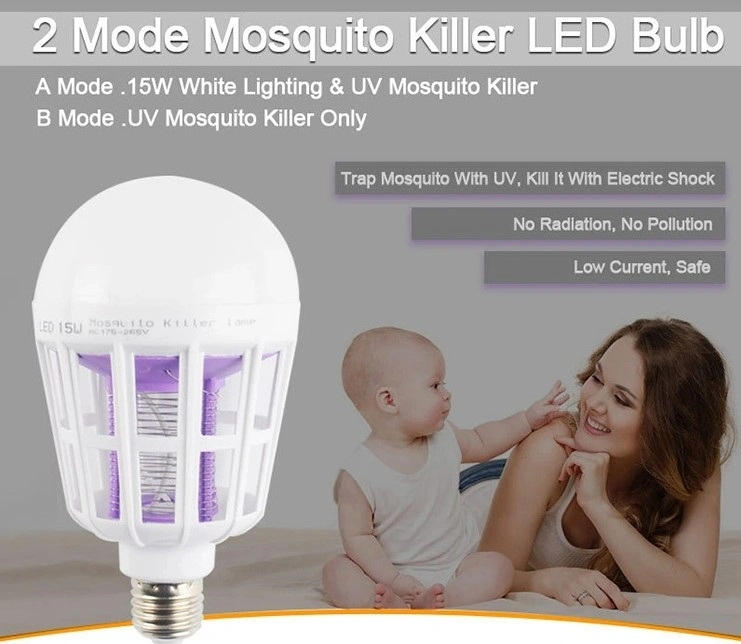 LED Lighting Bulb Pest Control Bug Zappers Lights