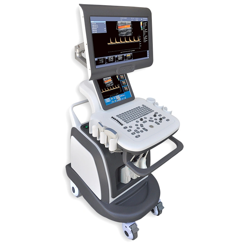 Color Doppler Trolley Ultrasound Machine Price