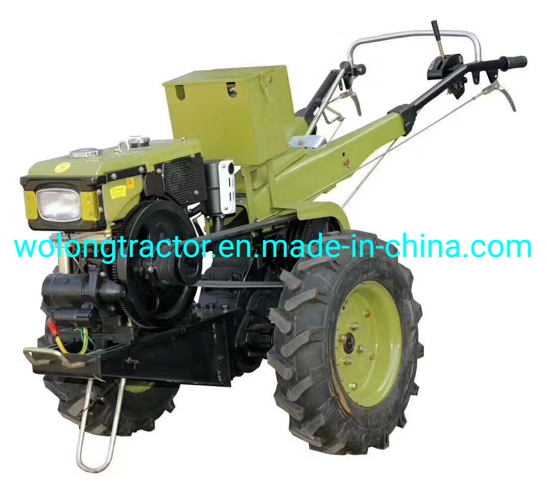 Two Wheel Farm Tractor with 8HP 10HP 12HP Diesel Engine