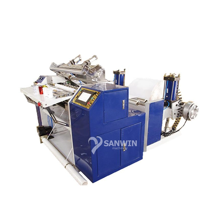 Rollos de papel térmico automática máquina rebobinadora de corte longitudinal para el efectivo ROLL ROLL ROLL POS ATM