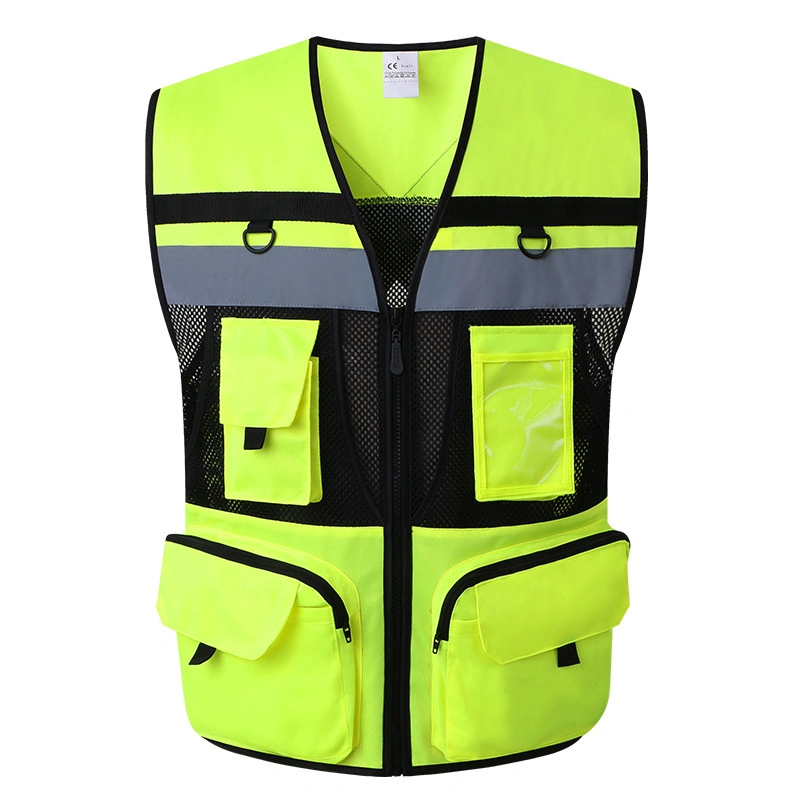 Reflective Vest Riding Traffic Reflective Vest Vest Night Driver Road Construction Fluorescent Safety Vest