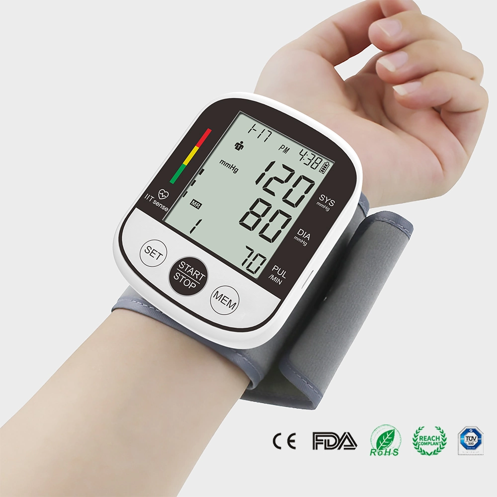 Medical acessível monitor de pressão arterial do paciente Automática Pulseira