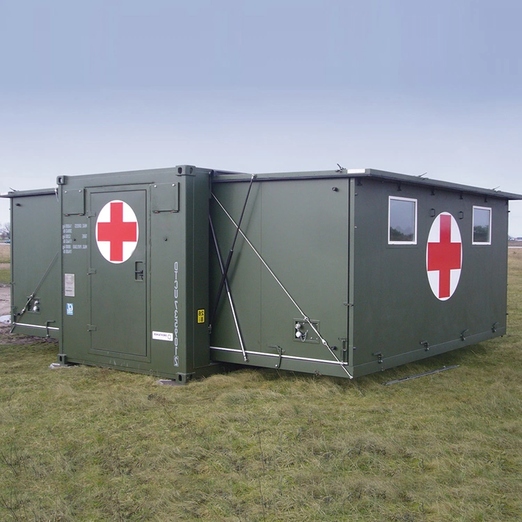 Mobile Field Container House Emergency Hospital Expandable Medical Clinic