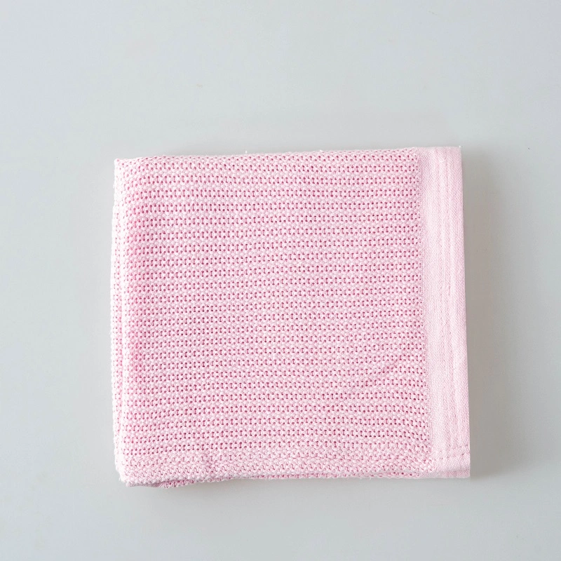 Eco Friendly 100% Gots Certified Organic Cotton Baby Blanket