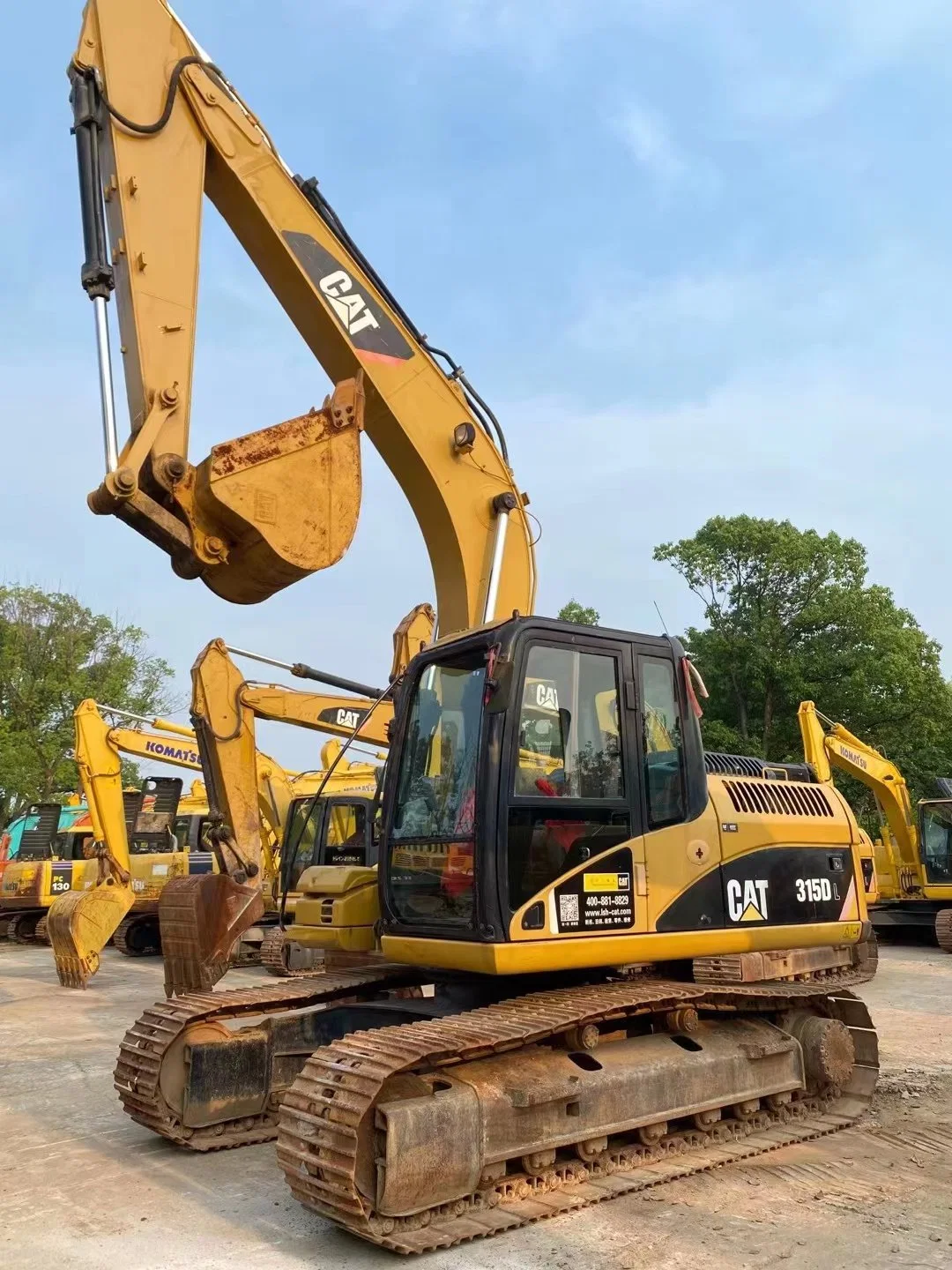 Original Caterpilar Tracked Excavator Cat 315D Secondhand Construction Equipment