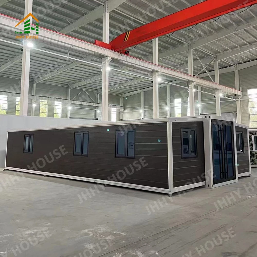 China Living Design Storage Portable Luxury de tres dormitorios 20ft 40ft Edificio modular Prefabricado de acero Casa de contenedor expansible Prelab