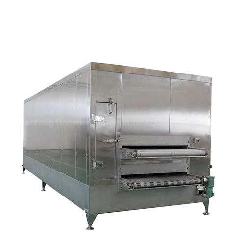 High Efficiency Commercial Seafood Impingement Tunnel Quick Freezer