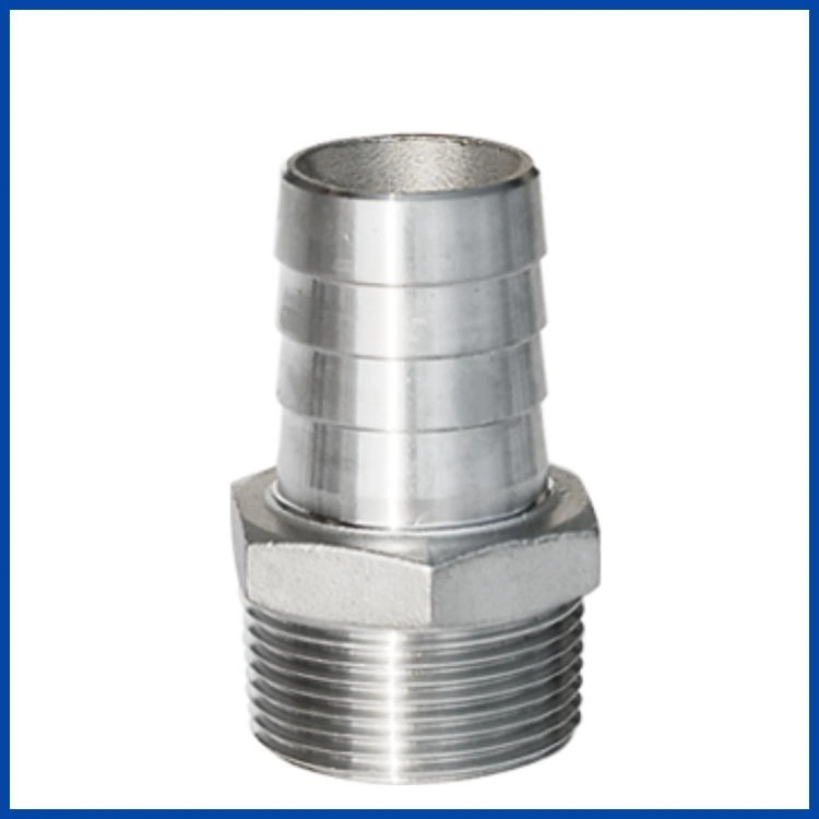 150lb Stainless Steel 304/316 Screwed Hose Nipple with ISO4144 & En10241 Type