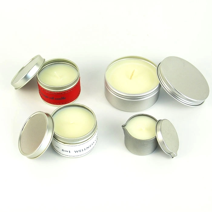 Customized SPA Soy Wax Massage Oil Candles for Body Massage Therapy with ISO Certification