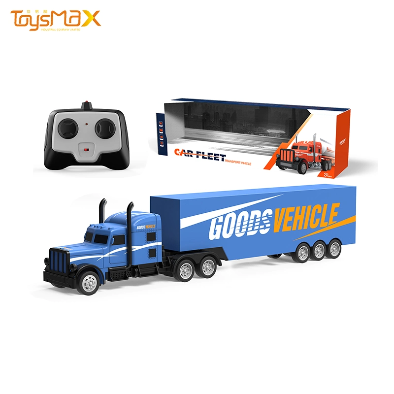 New Product 1: 16 Four-Way Goods Vehicle Heavy Truck 2.4G Remote Control Tractor Toy