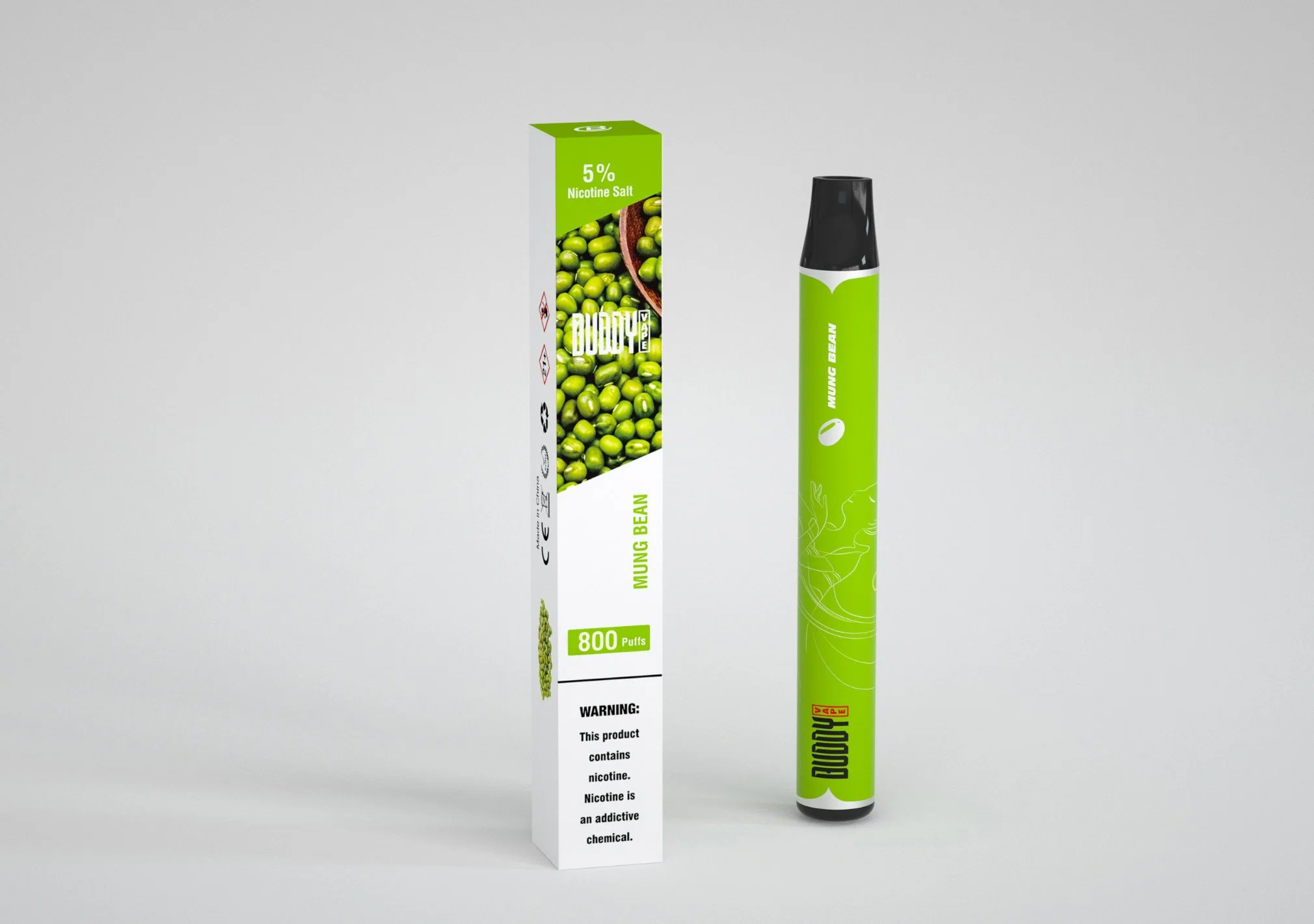 1000puffs Atacado Mini-caneta descartável para cigarros eletrónicos para nicotina Salt OEM