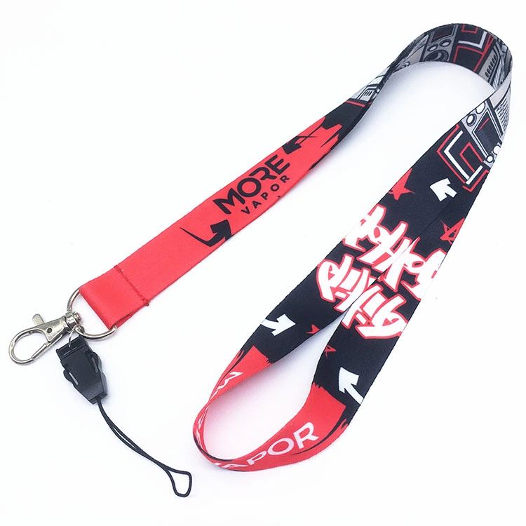 Promotional Custom Printed Neck Polyester Lanyard with Logo Free Sample