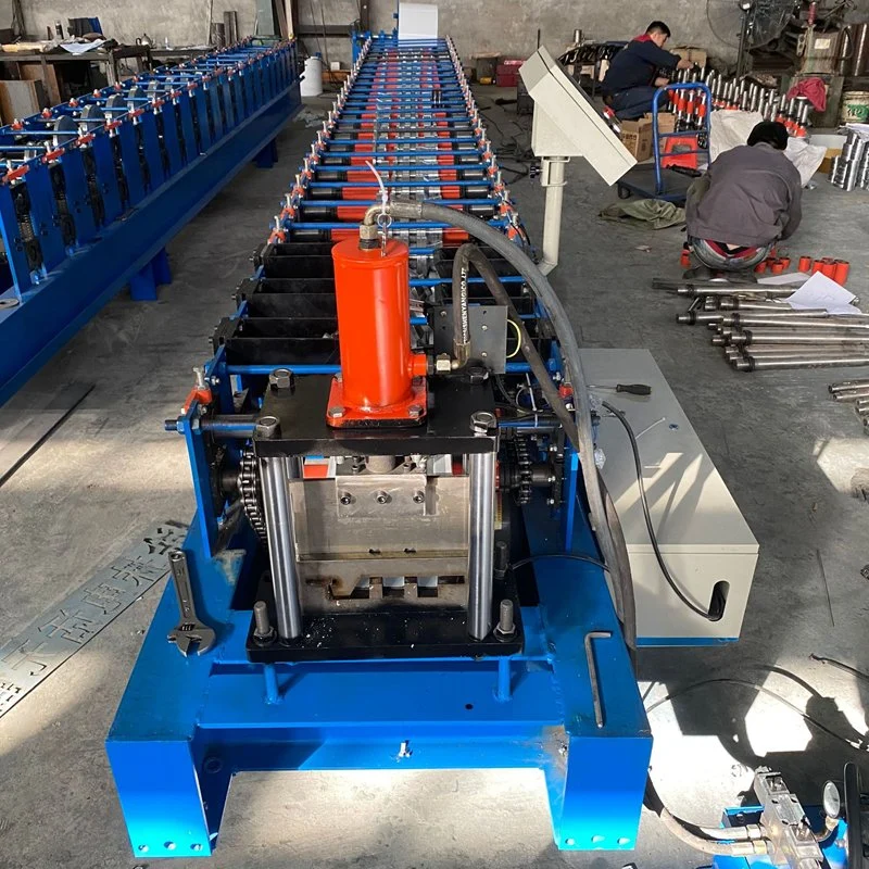 Steel Box Rib Wall Panel Roof Sheet Double Layer Roll Forming Machine