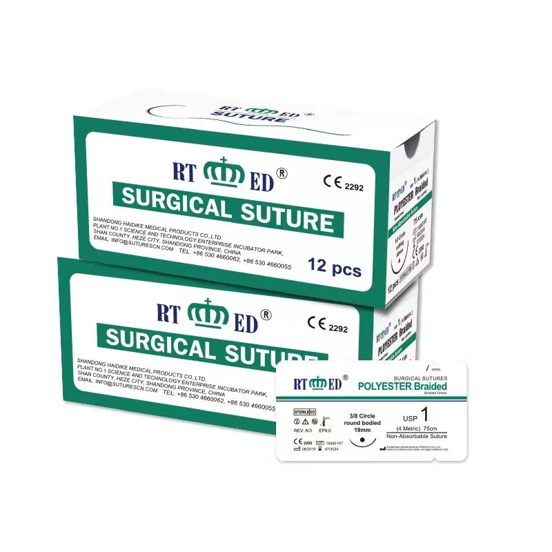 Disposable Medical Supplies -Polyster Suture