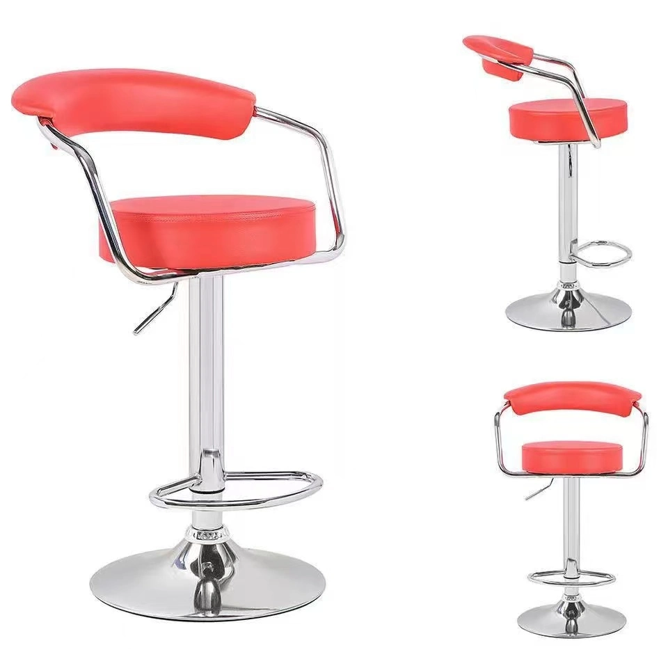 Wholesale/Supplier Hotel Outdoor Restaurant Plastic Dining Bar Stool Home Modern Furniture Bar Chair PU Leather