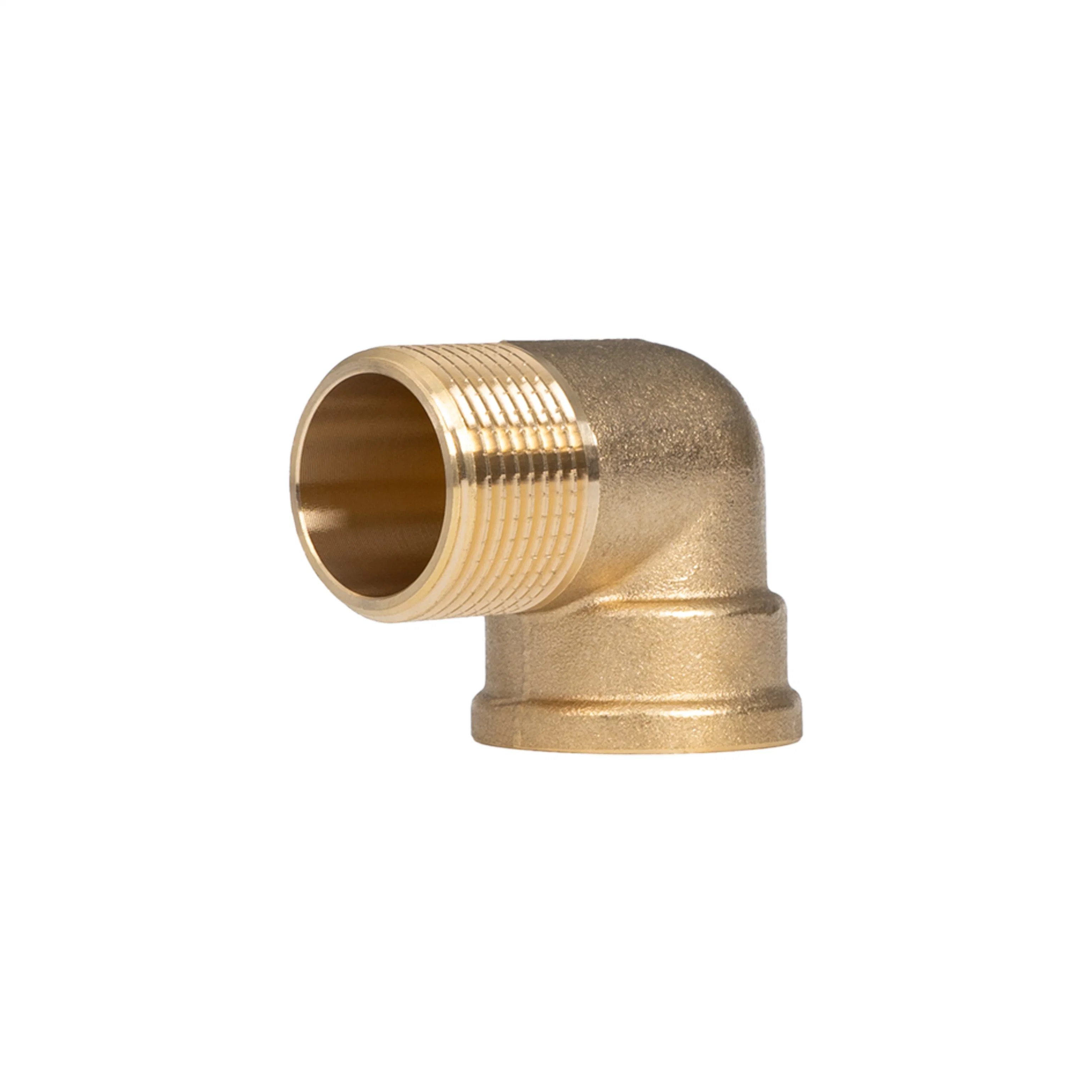 Supply Brass Male Thread Equal Elbow Pipe Crossing Adaptor