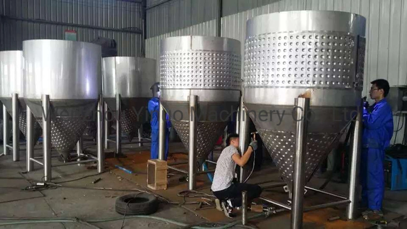 Stainless Steel Beer Wine Micro Brewery Brewing Equipment Bright Vessel Fermenter Machine Making Beer 500 Kg 1bbl-500bbl Chiller