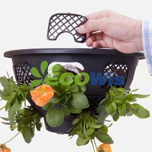 Easy Fill Garden Planter Hanging Basket Planter Flower Pot