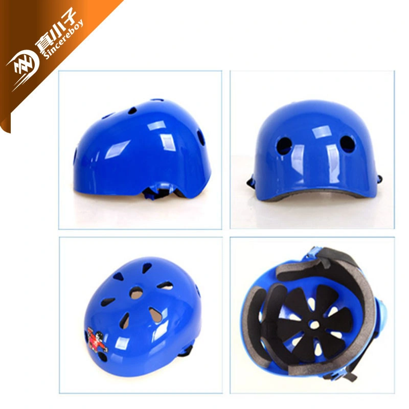 Nuevo molde Kid Casco Skate de seguridad para niños pequeños Skateboard Escooter Teen Balance Board de protección de deporte