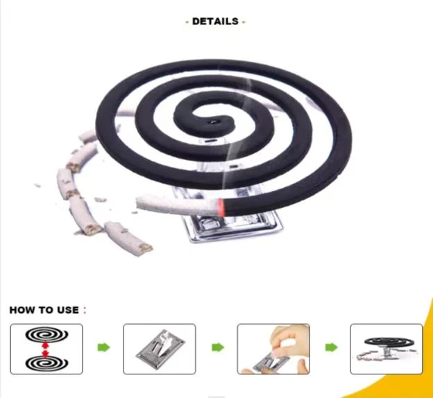 Fast Killer Mosquito Black Mosquito Coil 120mm, 130mm, 140mm 145mm Black Mosquito Coil