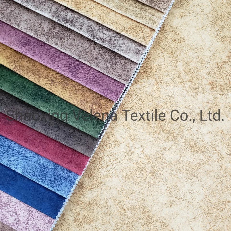 Moskau Soft Dubai Stoff 100% Polyester Holland Samt Färben mit Bedruckte Polsterung Sofa Möbel Home Textil Stoff