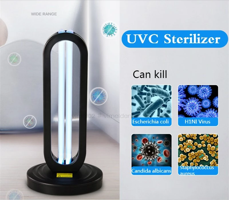 Lámpara UVC 38W esterilizador lámpara ultravioleta de desinfección LED de ozono lámpara germicida