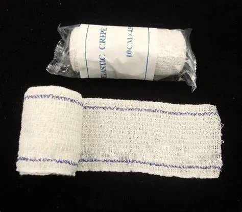 Medical Cotton Bandage Surgical Spandex Crepe Elastic Bandage