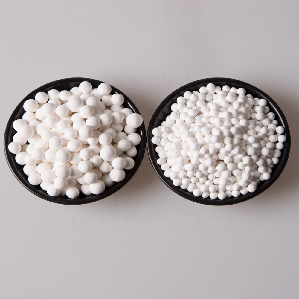 High Efficient Safe Dehumidifier Aluminum Oxide Ceramic Balls Activated Alumina Desiccant Beads