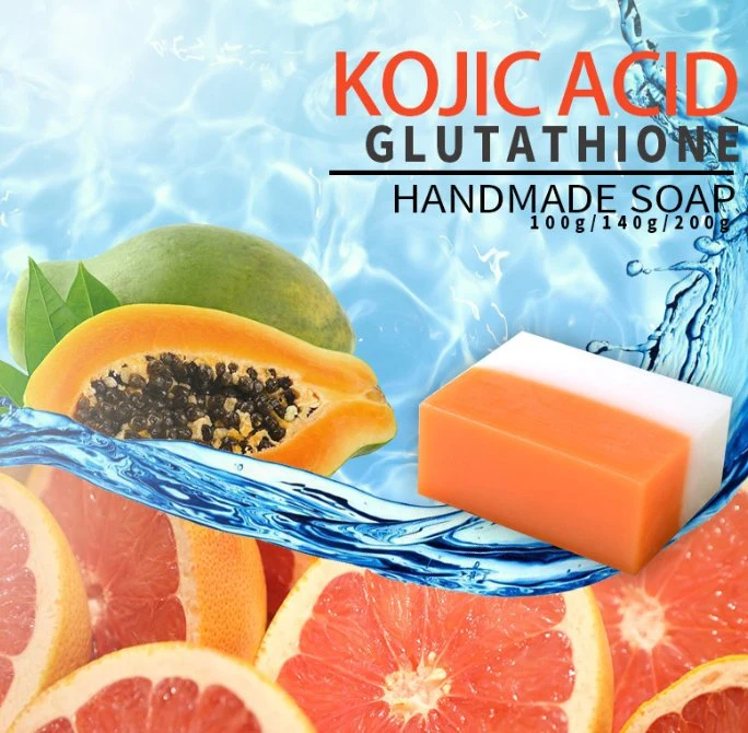 Kojie San Soap Bath Toilet Soap Body Whitening Handmade Glycerin Papaya Kojic Acid Soap