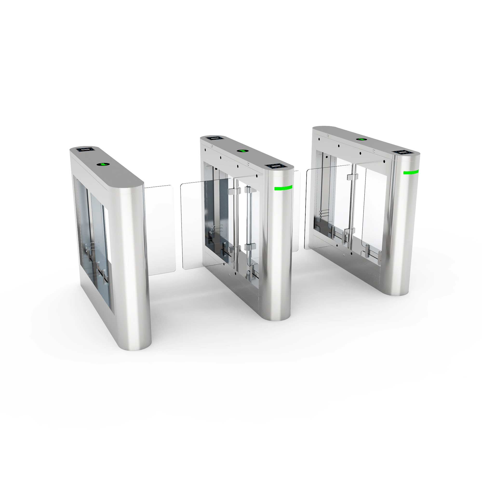 Automatic Swing Barrier Gate Entry Turnstiles Speed Gates Access Turnstiles Mechanism Automatic Entrance Gate Barrier