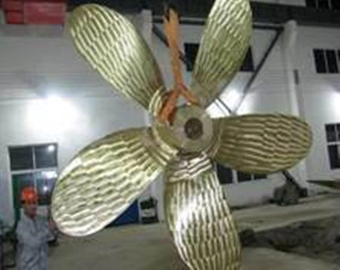 Large Fixed Pitch Bronze Marine Propeller